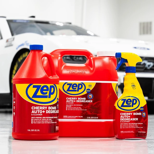 Alt view image 5 of 6 - Zep Cherry Bomb Auto and Shop Degreaser and Cleaner, Cherry Blast Scent, 128 fl oz