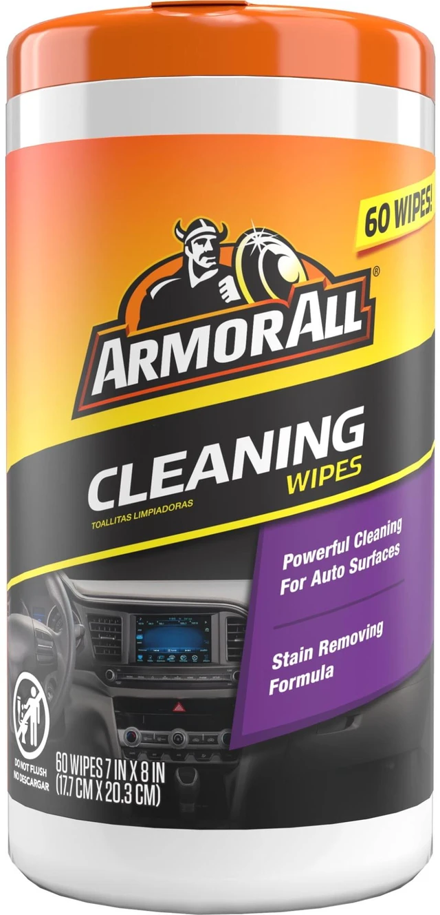 Main image of Armor All 60 Count Interior Car Cleaning Wipes