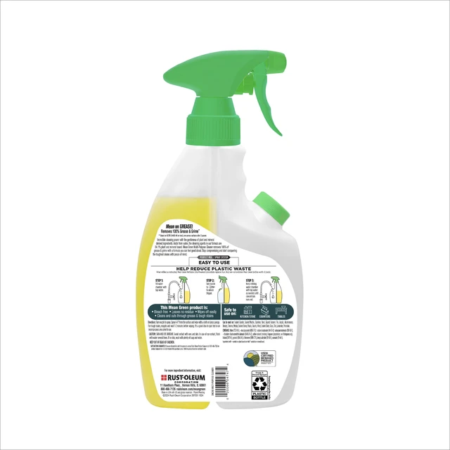 Alt view image 4 of 5 - Mean Green Citrus & Green Tea Refillable Multi-Purpose Cleaner, 14.3 fl oz