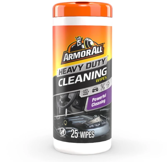 Main image of Armor All Heavy Duty Cleaning Wipes, 25 Count