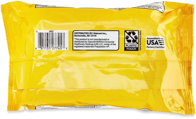 Alt view image 5 of 6 - Equate Witch Hazel Flushable Hemorrhoidal Medicated Wipes, 48 Count