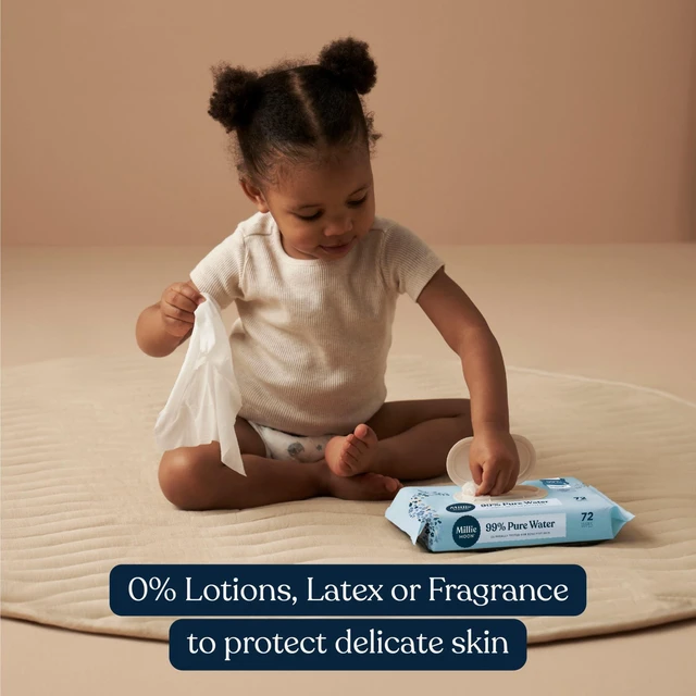 Alt view image 3 of 5 - Millie Moon 99% Pure Water Baby Wipes, 216 Count