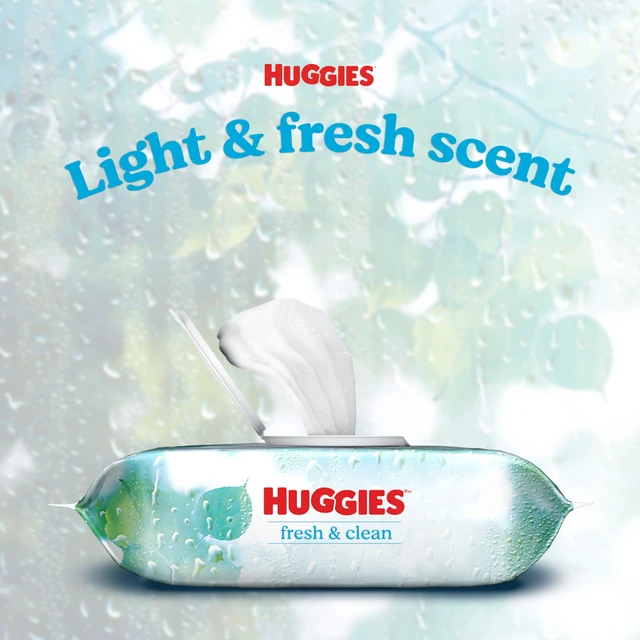 Alt view image 4 of 6 - Huggies Simply Clean Fresh Scent Wipes, 3 Flip-Top Packs, 192 Count