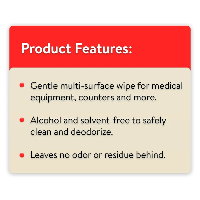 Alt view image 4 of 6 - Equate CPAP Cleaning Wipes, 62 Count