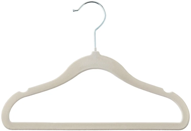 Alt view image 3 of 6 - Parent's Choice Infant & Toddler Velvet Hangers, 10 Count