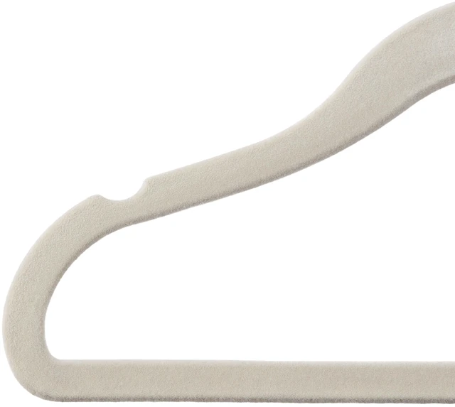 Alt view image 6 of 6 - Parent's Choice Infant & Toddler Velvet Hangers, 10 Count