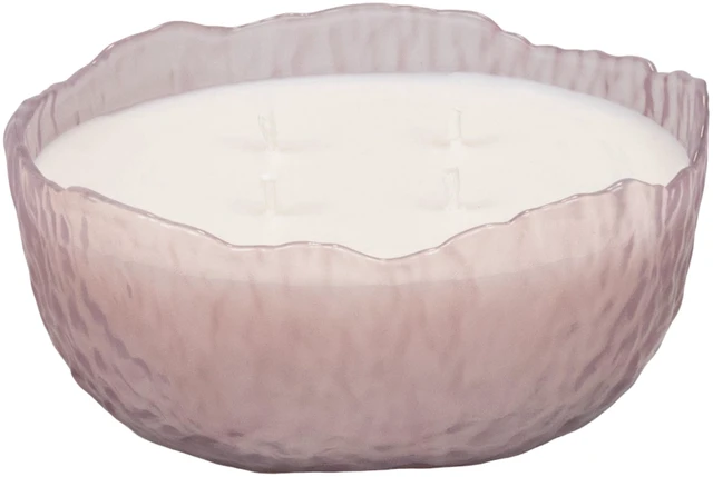 Alt view image 4 of 5 - Home Decor Collection 3-Wick Moon Bowl Scented Jar Candle, Wildflower & Bergamot, 21.3oz.