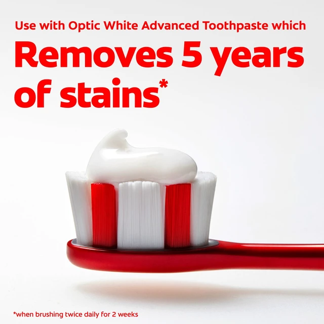 Alt view image 4 of 5 - Colgate Optic White Soft Toothbrush for Adults, 2 Pack