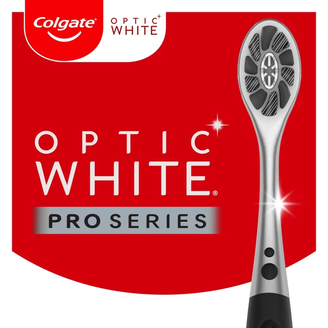 Alt view image 6 of 6 - Colgate Optic White Pro Series Adult Manual Toothbrush, Soft, 2 Pack
