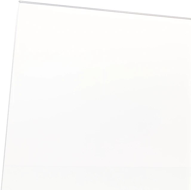 Alt view image 4 of 5 - Pen + Gear Standup Sign Holder for 8.5" x 11" Paper, Clear
