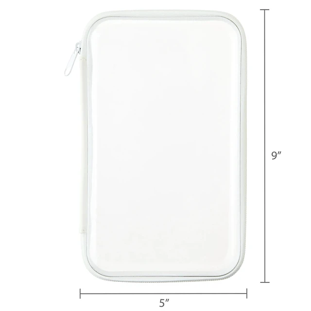 Alt view image 2 of 6 - Pen+Gear Zipper Pencil Case, White