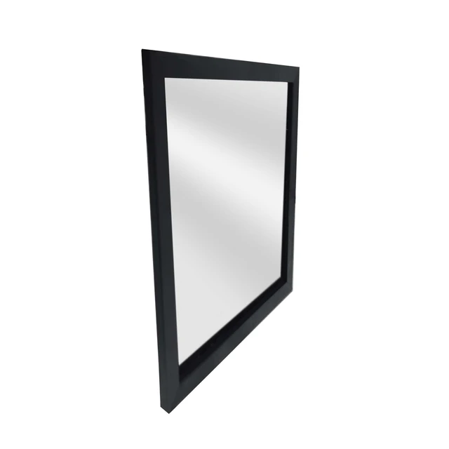 Alt view image 3 of 5 - Mainstays 16in x 16in Black Framed Wall Mirror