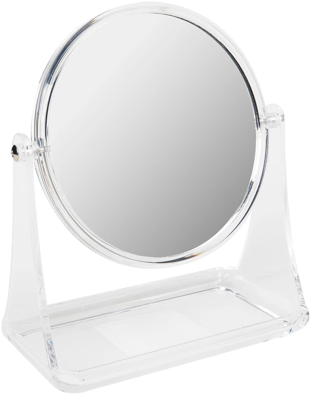 Main image of Double-Sided Vanity Mirror, Mainstays, Clear
