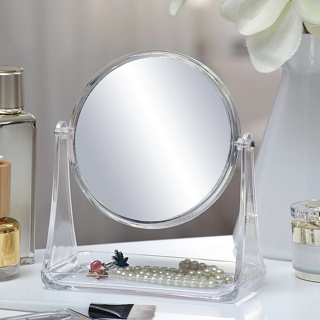 Alt view image 3 of 5 - Double-Sided Vanity Mirror, Mainstays, Clear
