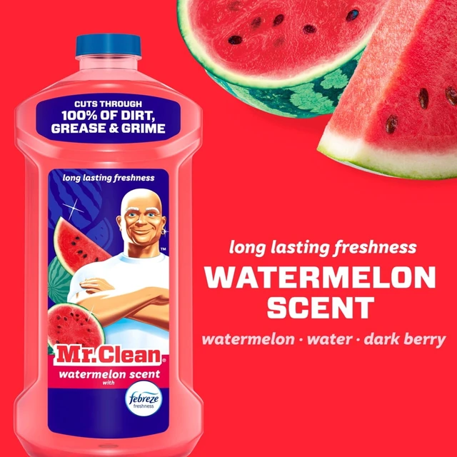 Alt view image 6 of 6 - Mr. Clean All Purpose Cleaner, Watermelon, 41 fl oz
