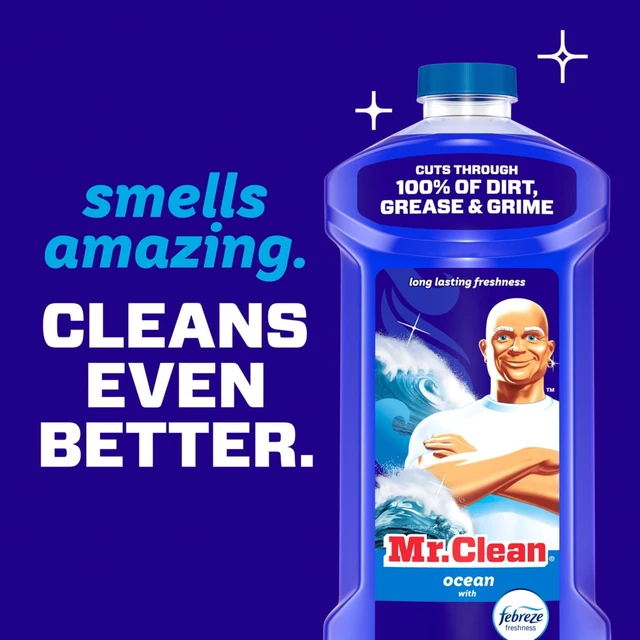 Alt view image 2 of 6 - Mr. Clean All Purpose Cleaner Ocean 41 fl oz