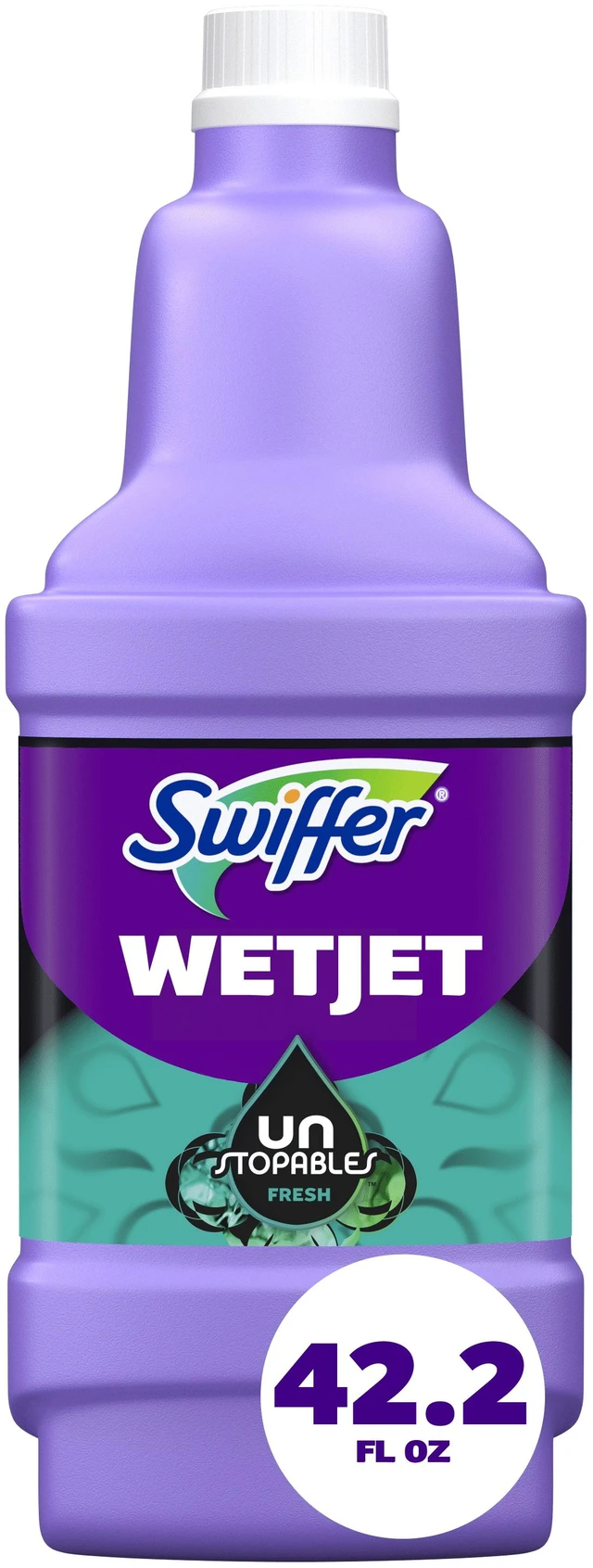 Main image of Swiffer Wet Jet Unstopables Refill Solution Floor Cleaner, 1.25L