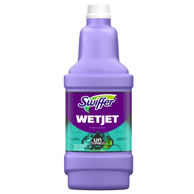 Alt view image 3 of 4 - Swiffer Wet Jet Unstopables Refill Solution Floor Cleaner, 1.25L