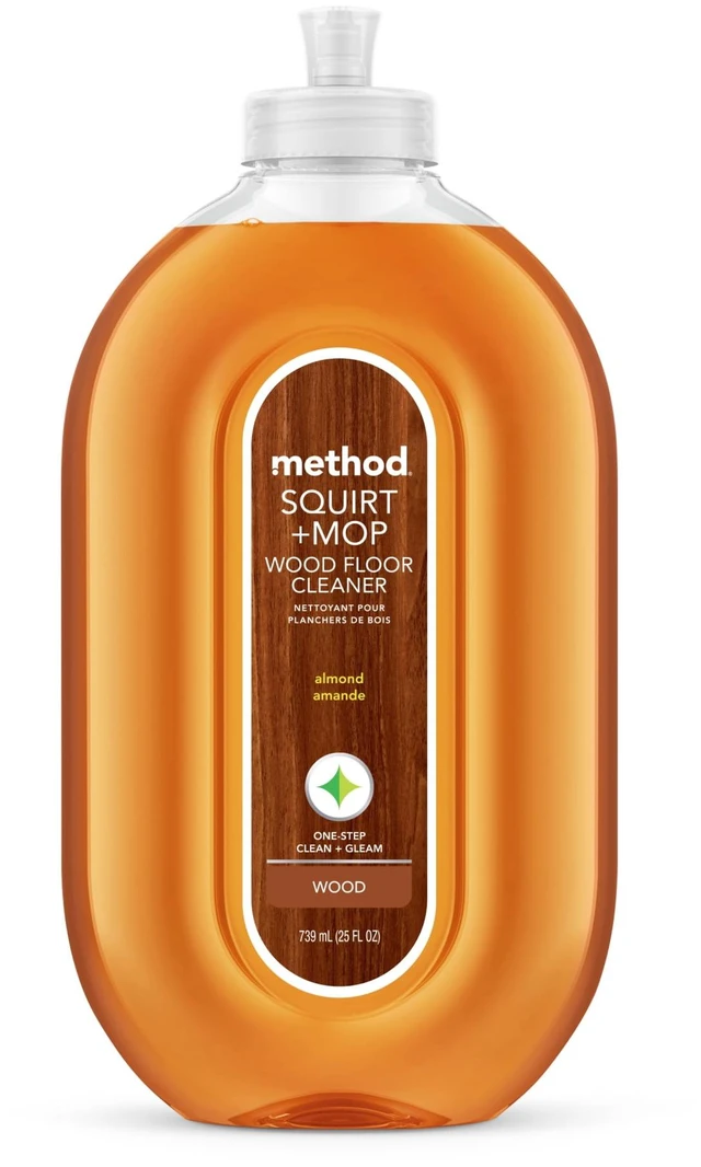 Main image of Method Squirt + Mop Hardwood Floor Cleaner, Almond, 25 Fl Oz