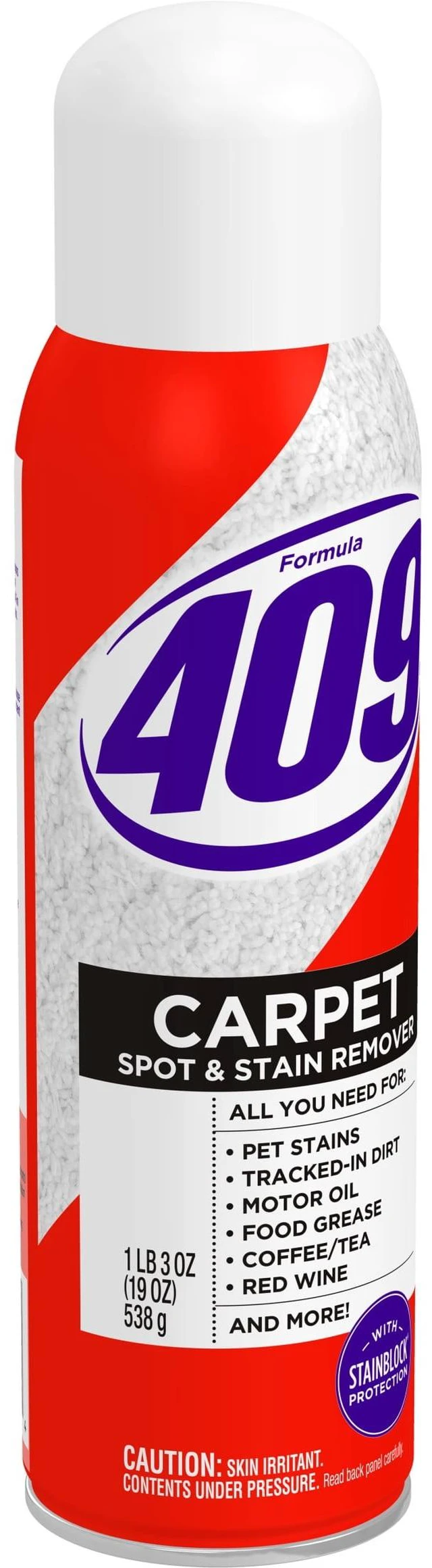 Alt view image 4 of 5 - Formula 409 Carpet Cleaner Spray, Aerosol Can, 19OZ