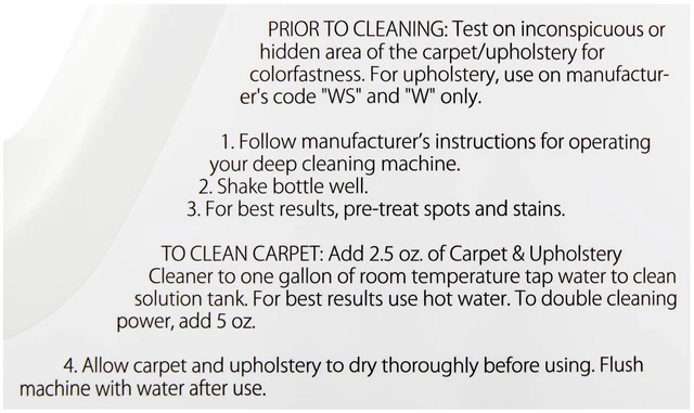 Alt view image 5 of 6 - 2137 Great Value Carpet & Rug Cleaner, Fresh Scent, 64 Fl Oz