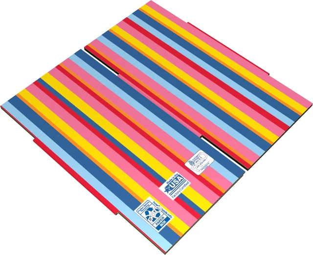 Alt view image 3 of 7 - Packed Party Small Shipping Box 3 Pack 6"x6"x6" Striped Print