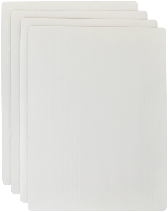 Alt view image 3 of 5 - Way To Celebrate 14" x 19" White Paper Cake Boards, 5 Count