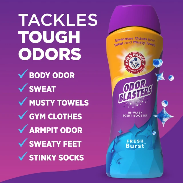 Alt view image 2 of 5 - ARM & HAMMER Odor Blasters Scent Beads Alternative, Fresh Burst Scent, 24oz