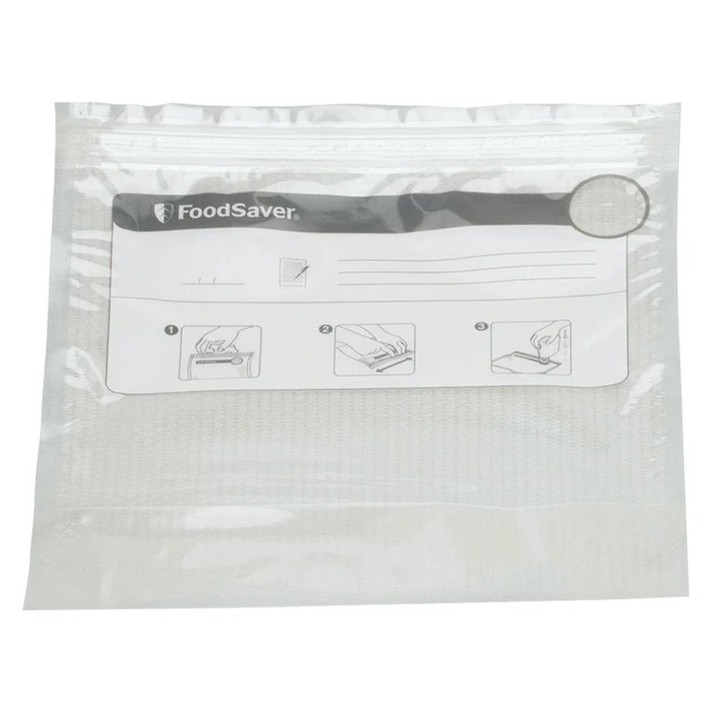 Alt view image 3 of 6 - FoodSaver FreshSaver 1Gallon Zipper Bags 12-Pack