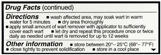Alt view image 6 of 6 - Equate Maximum Strength Liquid Wart Remover, 0.31 fl oz