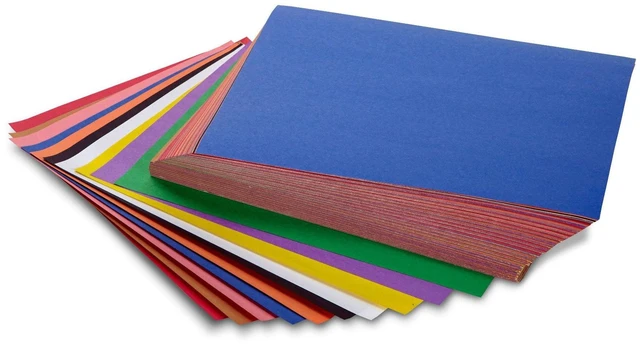 Alt view image 6 of 6 - Crayola Construction Paper, 240 Pages, 10 Colors, Valentines Party Supplies