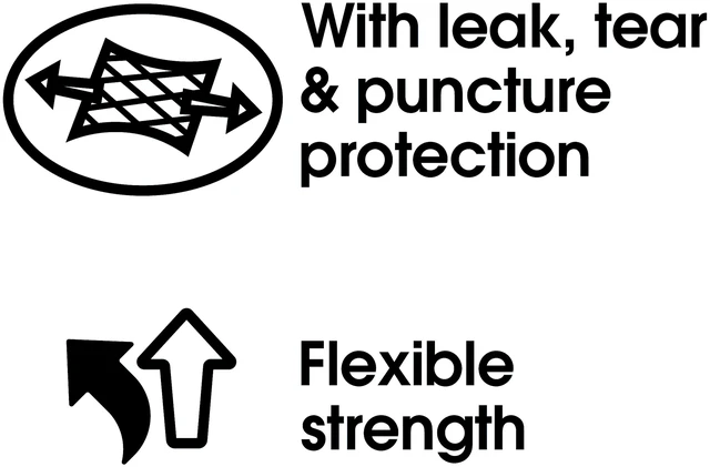 Alt view image 2 of 6 - Great Value 4 Gallon Strong Flex Small Drawstring Garbage Bags, 40 Bags