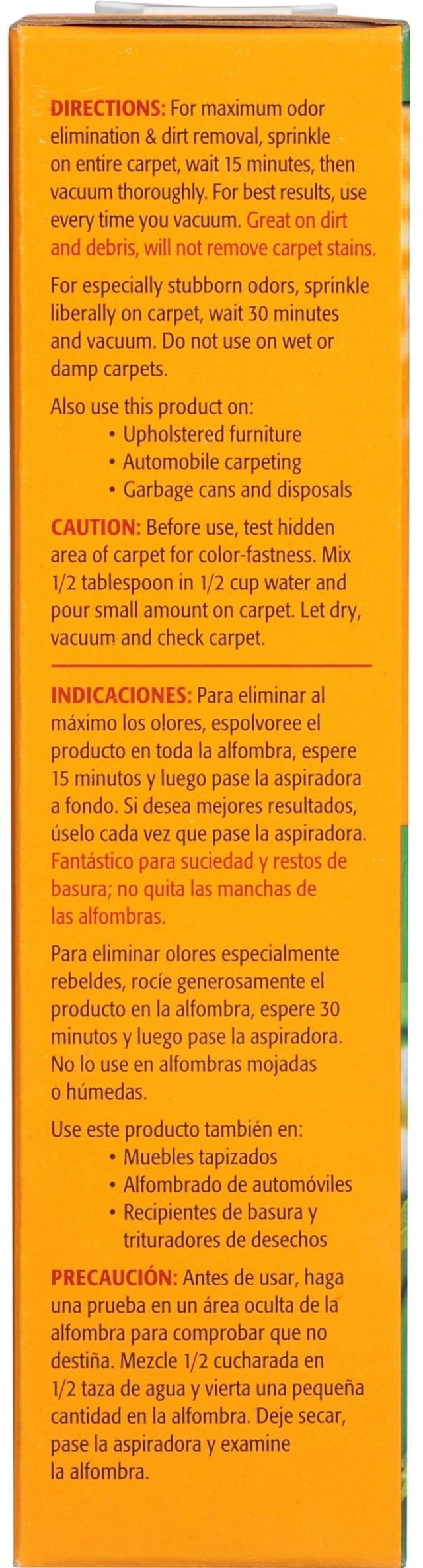 Alt view image 5 of 5 - 3 Pack ARM & HAMMER Extra Strength Carpet Odor Eliminator Powder, Fresh Scent, 30oz