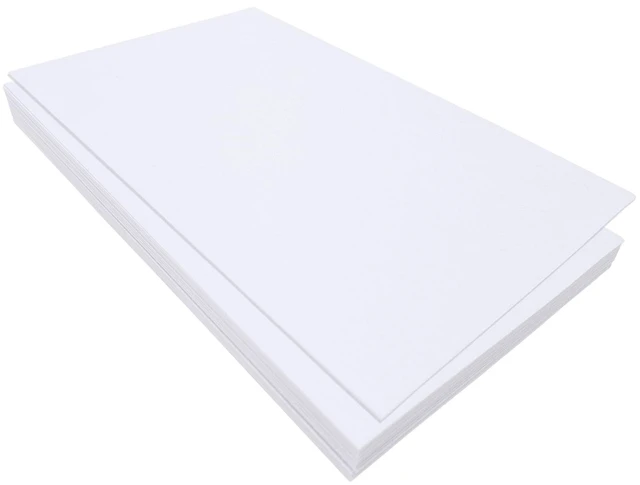 Main image of Jtnohx 16 Pcs Stiff Felt Sheets, 7"11.3", Craft Felt Squares for Sewing, White