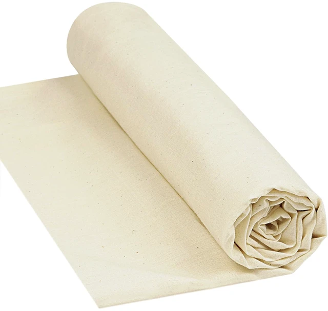 Main image of Unbleached 100% Cotton Muslin Fabric 63" x 2 Yards