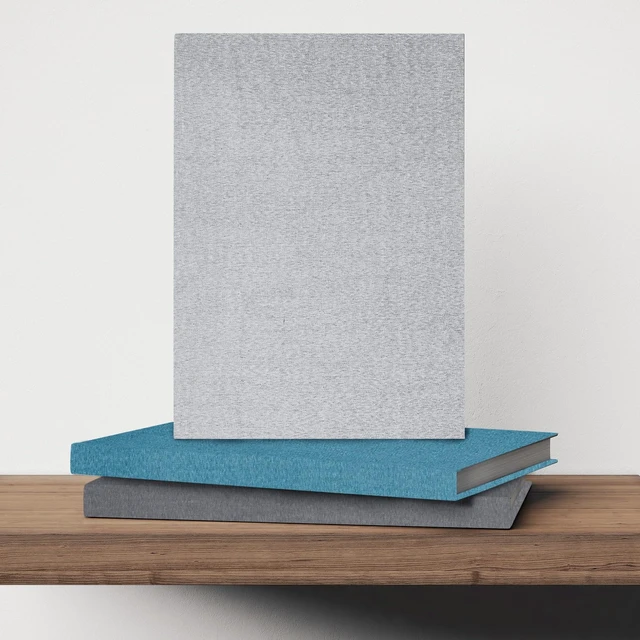 Alt view image 3 of 7 - 10pcs Book Cloth 14"x10" 5 Colors Fabric Surface and Paper Backed for Book Binding DIY Book Cover (Style A)
