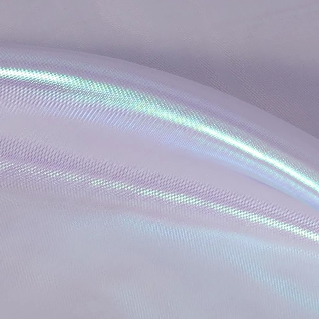 Alt view image 7 of 7 - Iridescent Liquid Organza Fabric, Translucent Silky, 44" Wide, 1 Yard