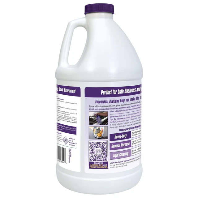 Alt view image 6 of 6 - Simple Green All Purpose Cleaner Concentrate Lavender Scent 64 Fl Oz