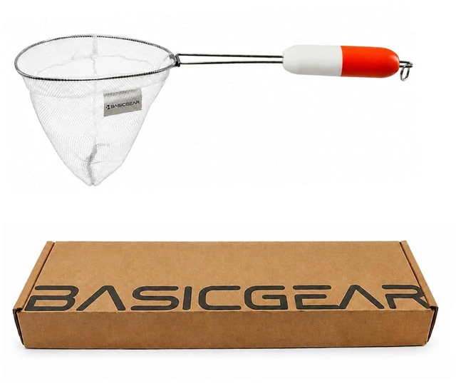 Main image of BasicGear Minnow Dip Net 12in Micro Mesh for Bait Bucket