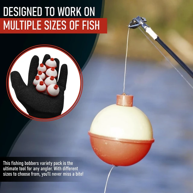 Alt view image 5 of 6 - Snap on Fishing Bobbers Assortment