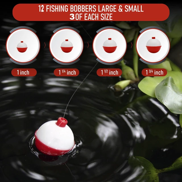 Alt view image 4 of 6 - Snap on Fishing Bobbers Assortment