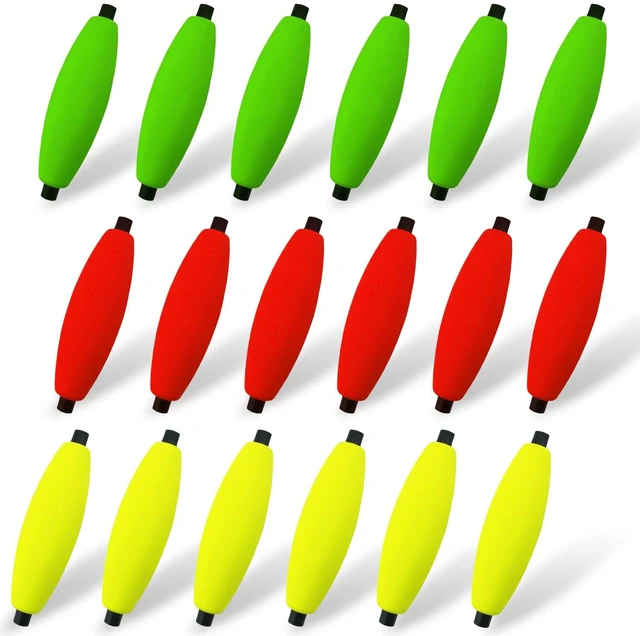 Main image of Narcissus Foam Fishing Peg Floats Bobbers for Catfish, Freshwater and Saltwater, Perfect for Santee Rig