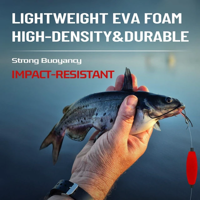 Alt view image 4 of 7 - Narcissus Foam Fishing Peg Floats Bobbers for Catfish, Freshwater and Saltwater, Perfect for Santee Rig