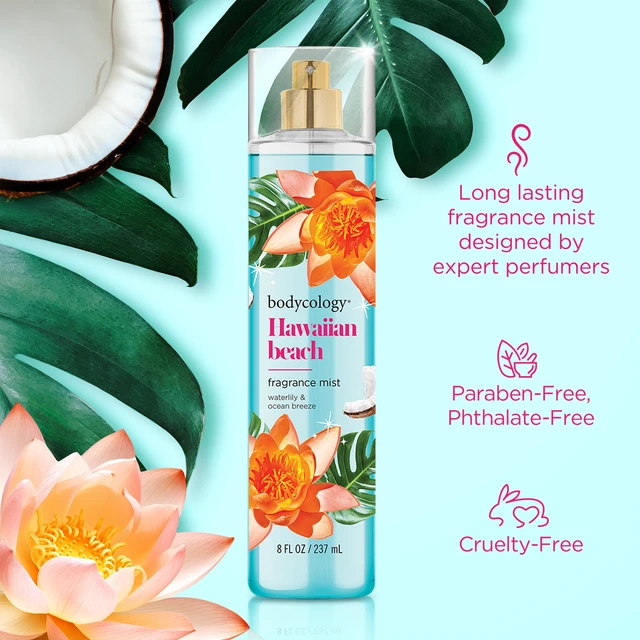 Alt view image 6 of 6 - Bodycology Hawaiian Beach Body Mist, 8 fl oz