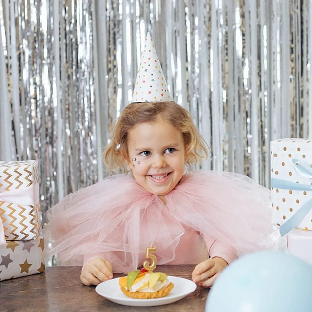 Alt view image 7 of 7 - 2 Pack Silver Foil Curtain Party Streamers with Metallic Tinsel Fringe Photo Booth Backdrop for Birthday Wedding Engagement Baby Shower Bachelorette Christmas Holiday Cel