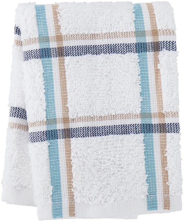 Alt view image 3 of 6 - Mainstays Woven Kitchen Dishcloth Set, 4 Pack, 12in x 12in, Multicolor