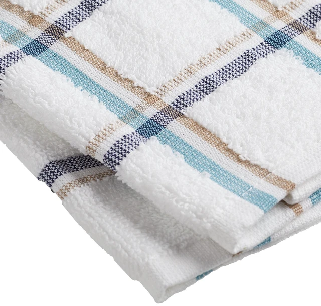 Alt view image 6 of 6 - Mainstays Woven Kitchen Dishcloth Set, 4 Pack, 12in x 12in, Multicolor