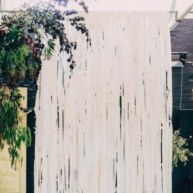 Alt view image 3 of 6 - PartyWoo White Crepe Paper Streamers 4pcs 328FT Pearl White