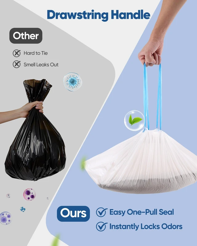 Alt view image 5 of 6 - 66 Count 26"x11.8" Cat Litter Box Bags Liners for Automatic Cat Litter Box