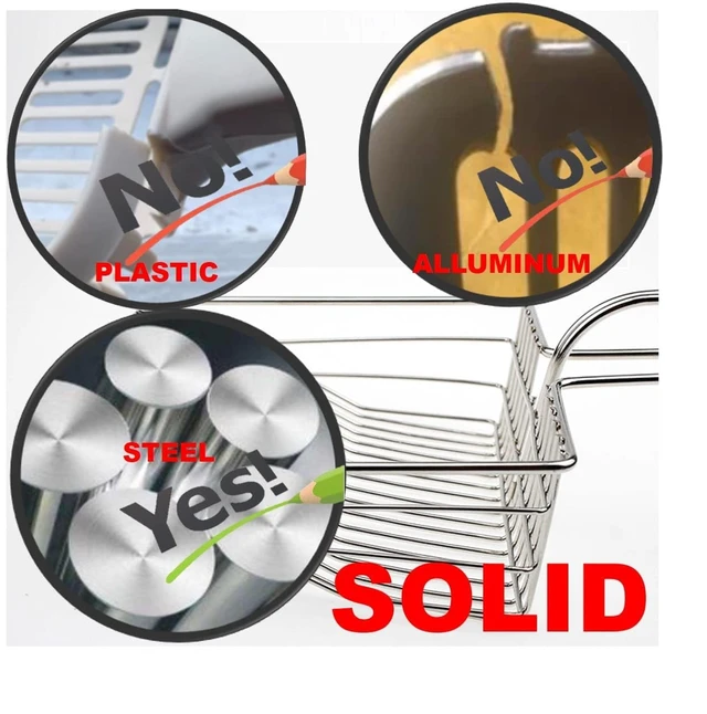 Alt view image 2 of 6 - Qualiall All Metal Jumbo Cat Litter Scoop Sifter with Holder, Solid Metal Urine Scoop